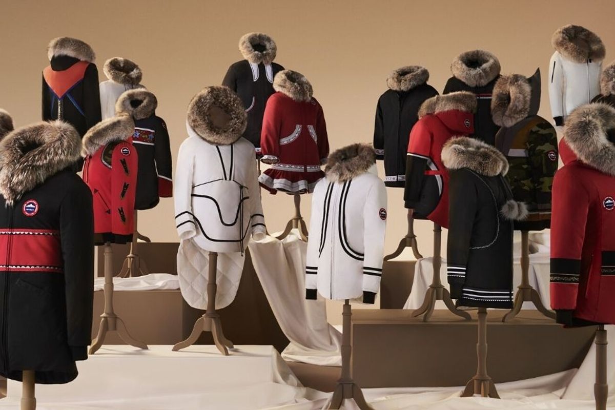 Canada Goose is launching a new parka line created by Inuit designers