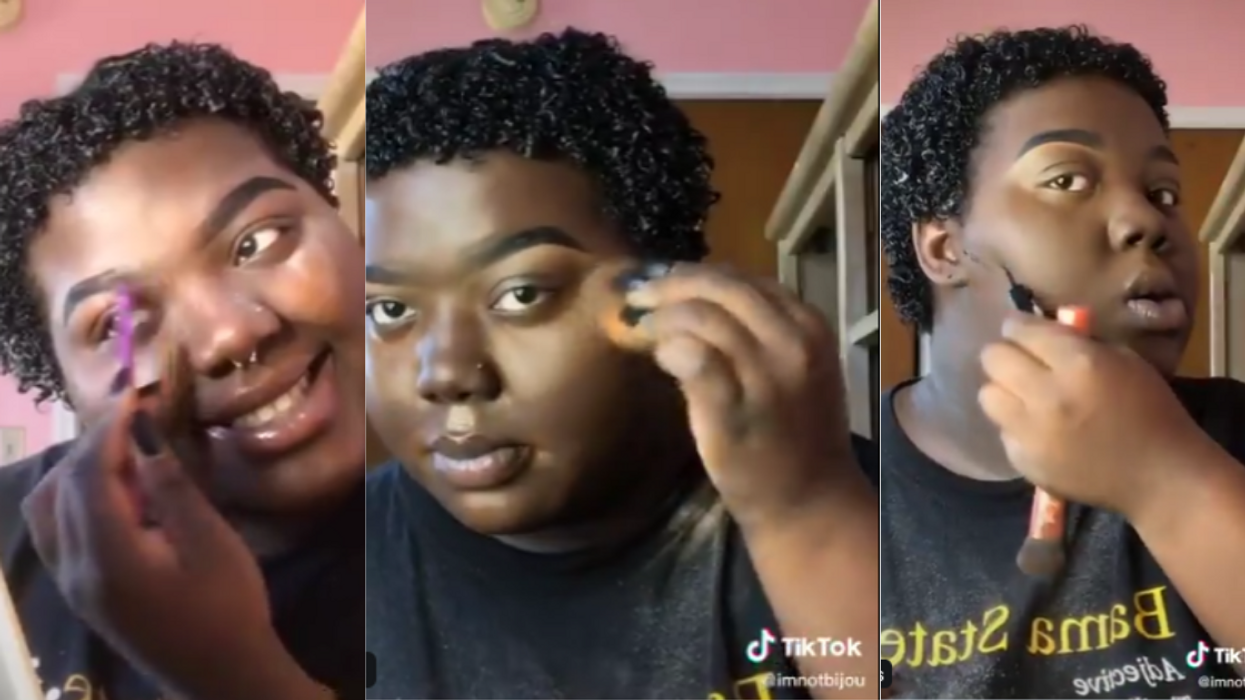 Black Woman's TikTok Makeup Video Highlights The Beauty Industry's Diversity Issue