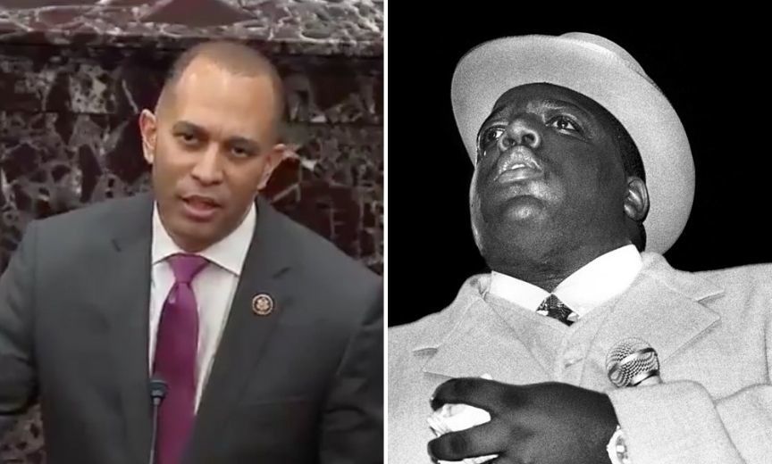 WATCH: Hakeem Jeffries Quotes Biggie Smalls To Trump's Defense Team ...