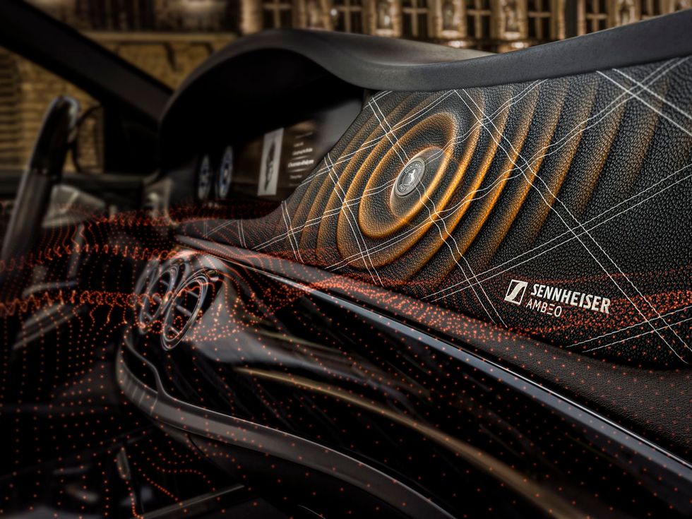 Continental Sennheiser CES 2020 sound system