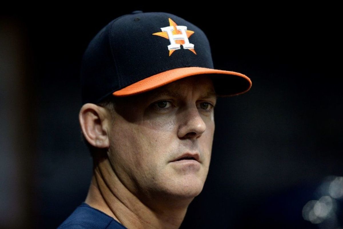 Astros manager A.J. Hinch