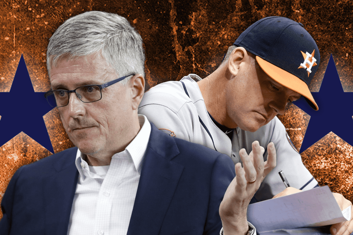 Astros Jeff Luhnow and A.J. Hinch