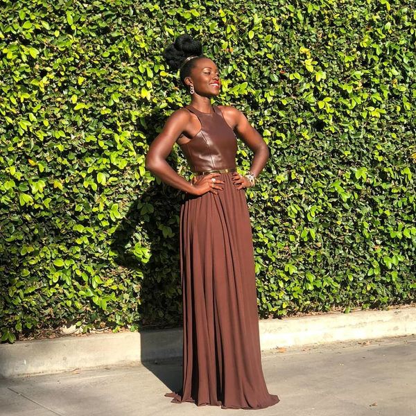 How Lupita Nyong'o Created Her Red Carpet 'Afro Clouds'