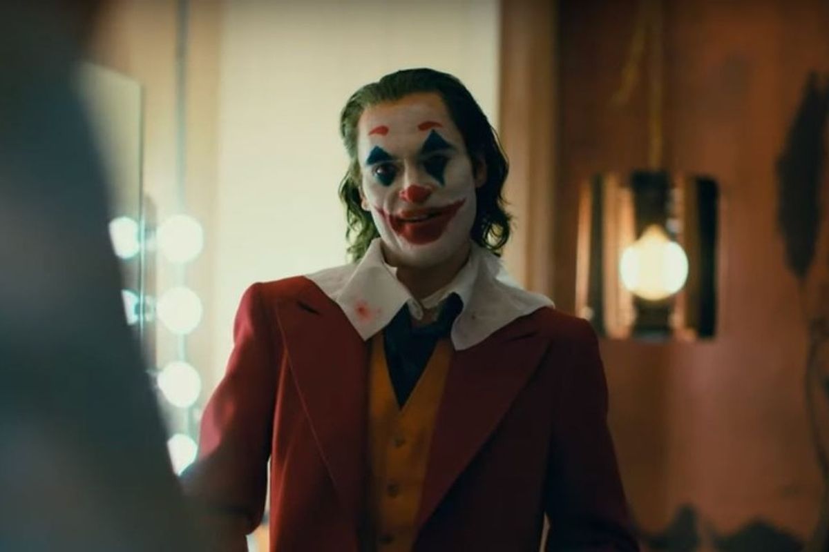 Joaquin Phoenix as "Joker"