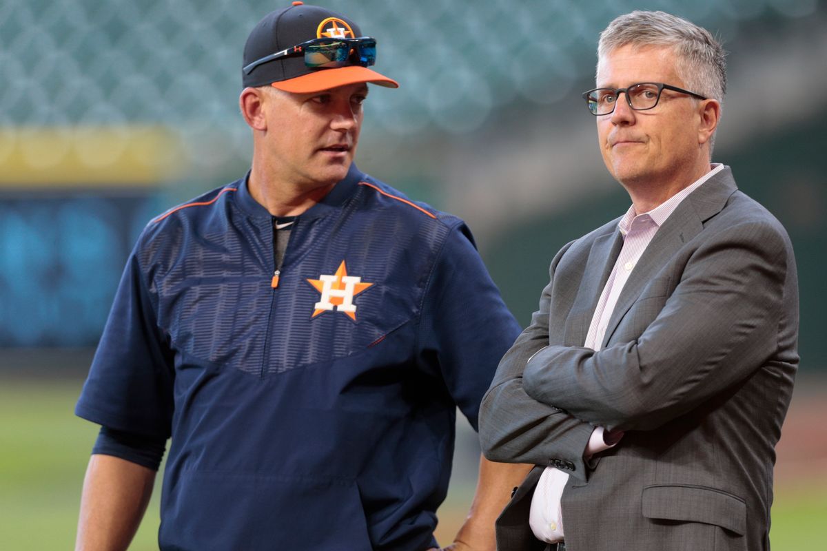 A.J. Hinch and Jeff Luhnow