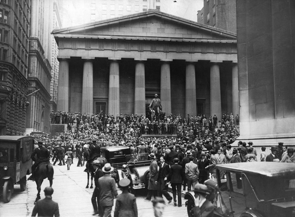 What Caused The Wall Street Crash