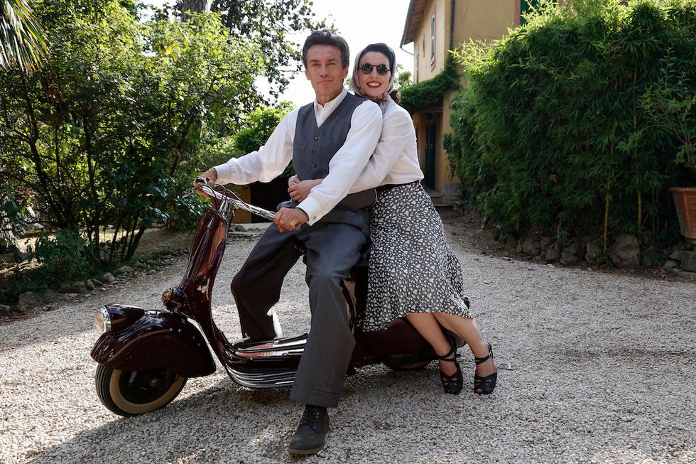 Alessio Boni e Enrica PintoreEnrico Piaggio-Un sogno italiano