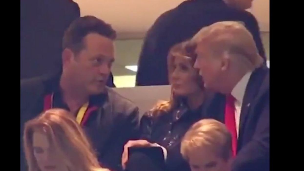 Conservative Media Thinks The Left Is Outraged At Vince Vaughn For Cozying Up To The Trumps—But They Actually Don't GAF