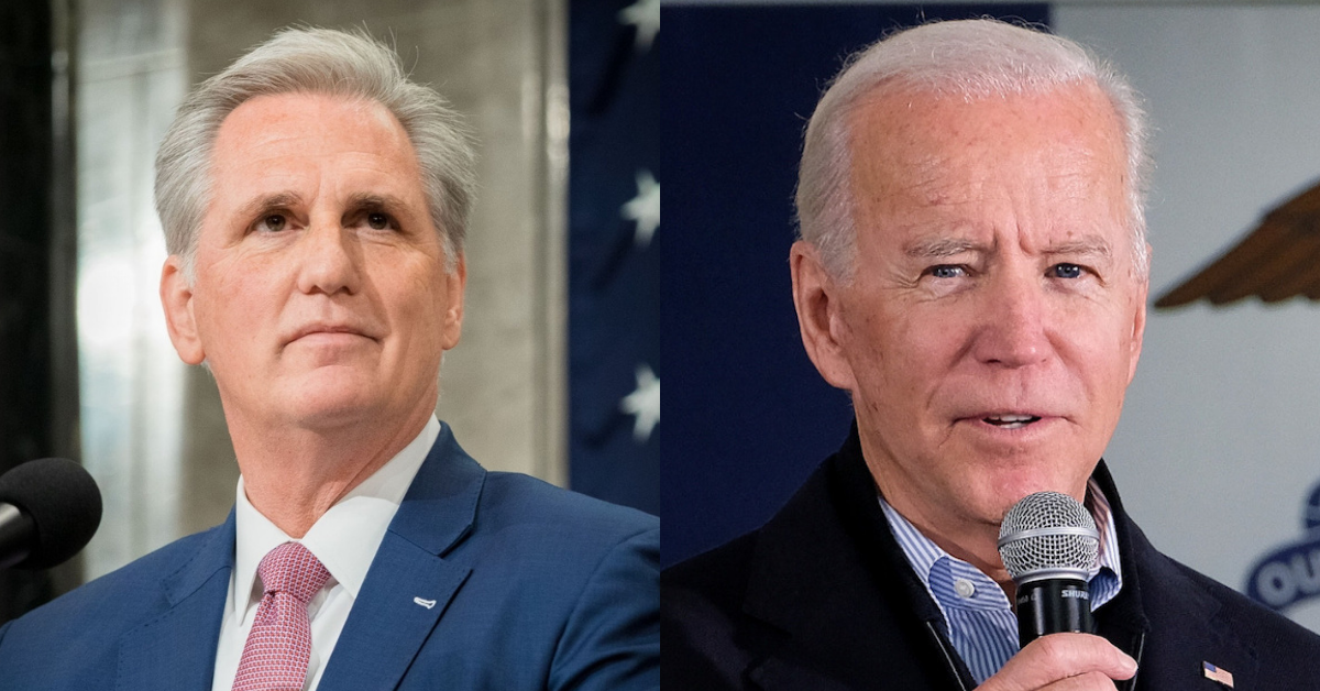 House Minority Leader Says Joe Biden Should Suspend His Campaign During Impeachment Trial, but People Have a Better Idea