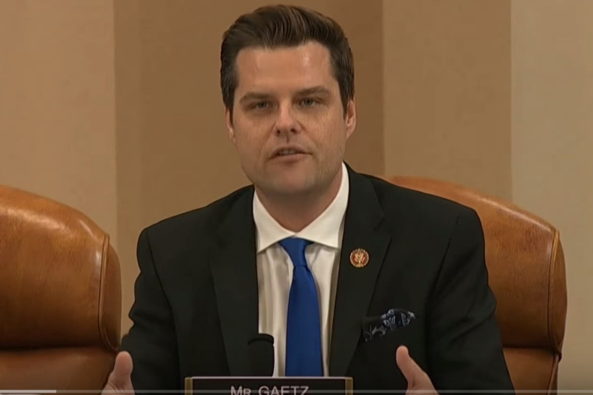 Matt Gaetz Getting So Bored Of Congress, Wants To Go Where All The FUN Lunatics Are!