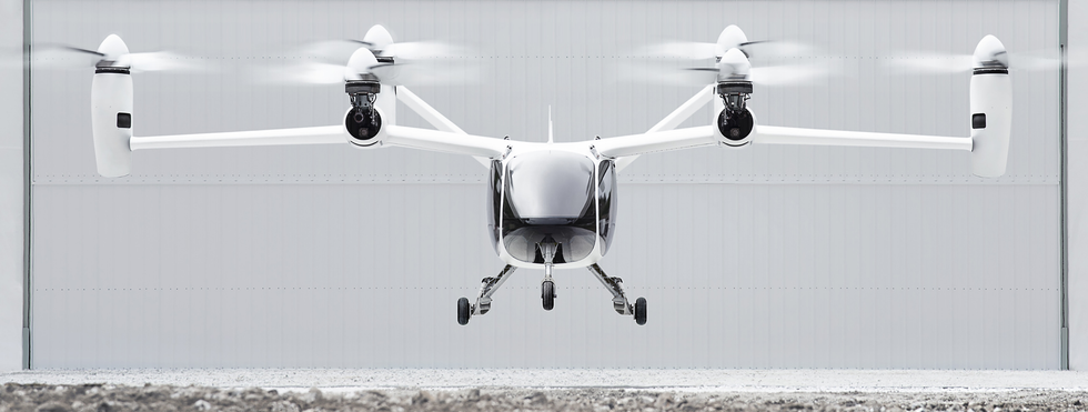 Joby Aviation electric flying taxi