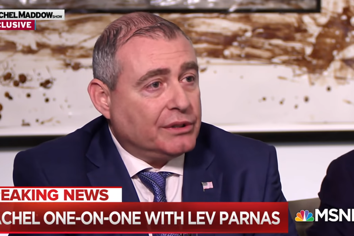 Here's Your Lev Parnas Rachel Maddow Recap, OH MY GOD