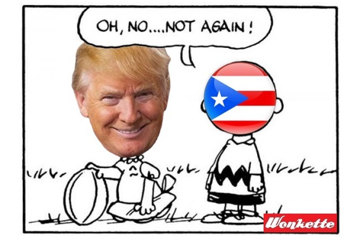 Trump Drops Another Shoe On Puerto Rico