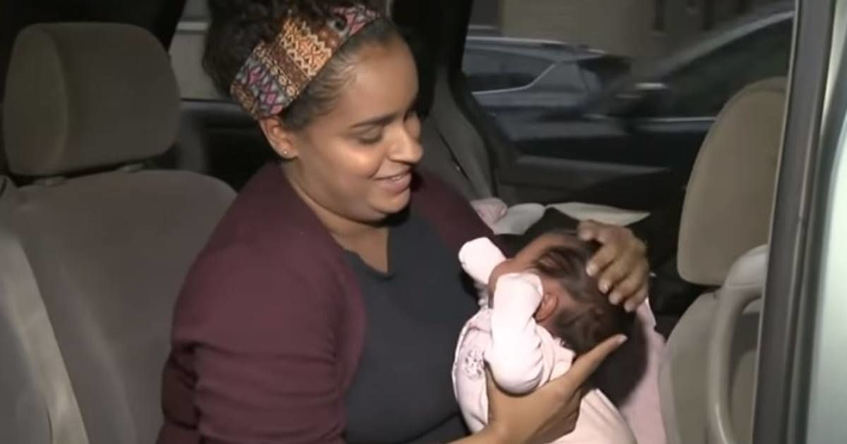 A mother was ticketed in New York City while breastfeeding her child in a parked car
