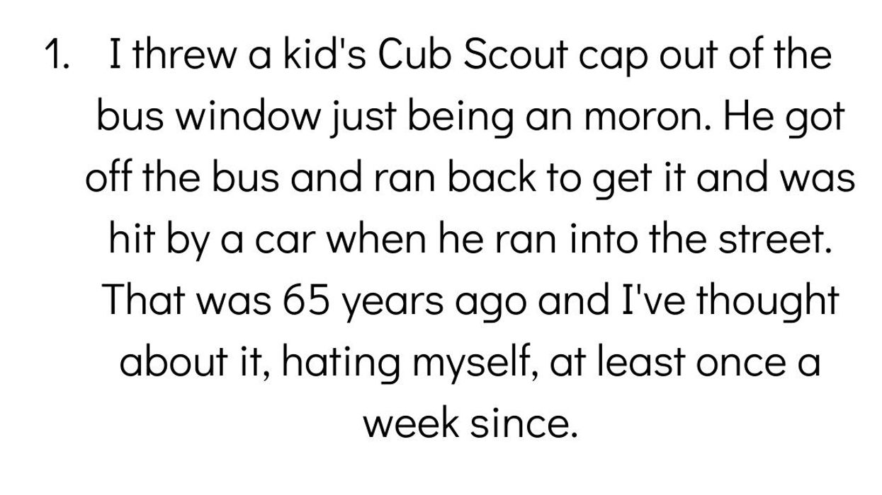 People Share The Cruelest Thing They've Ever Done To Someone