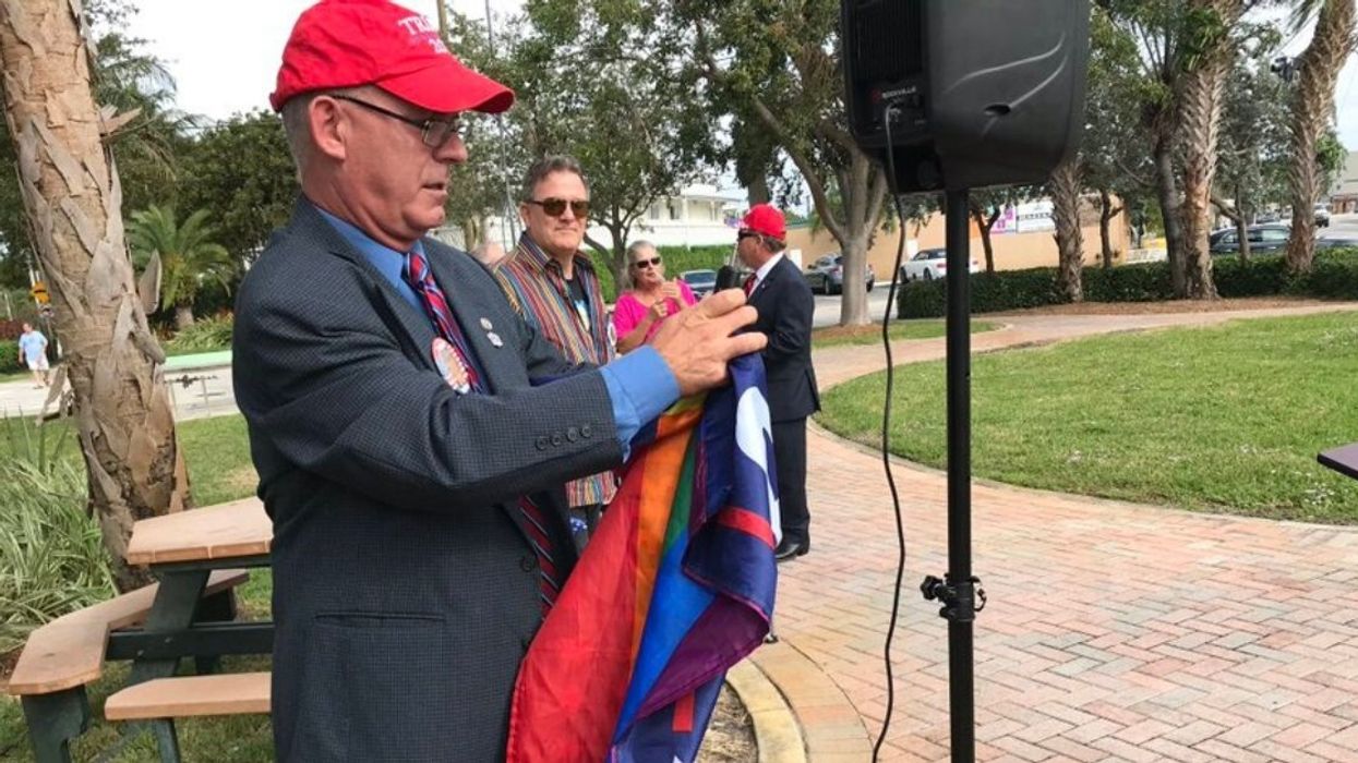 Pro-Trump Gay Republicans Held A Rally In Florida—And It Was A Complete Disaster