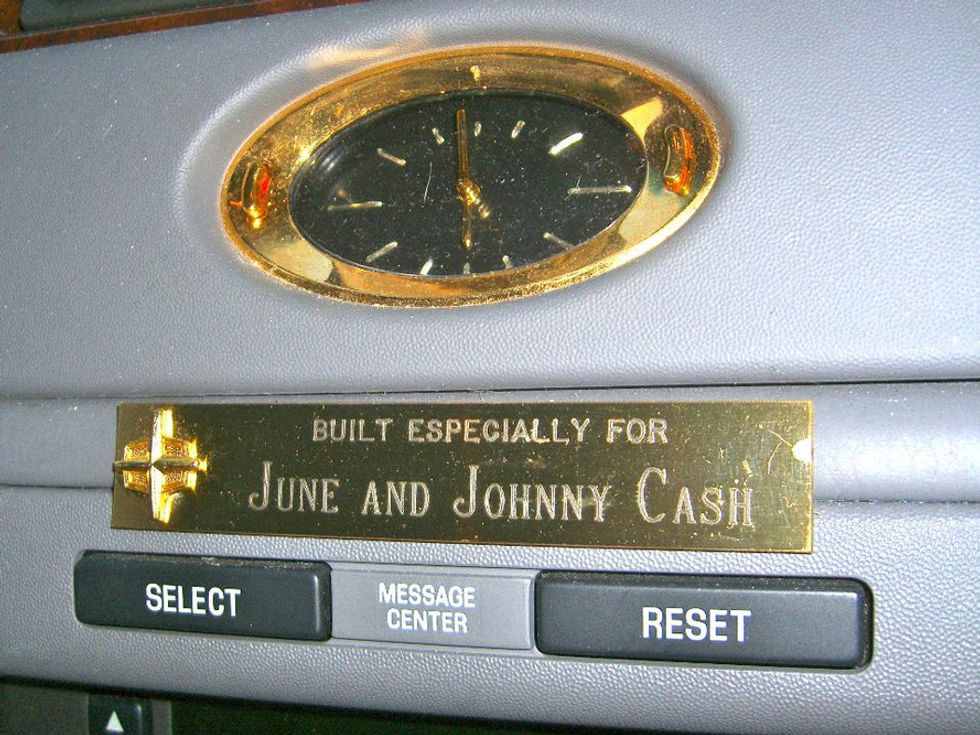 Johnny Cash's 2001 Lincoln Town Car Cartier L