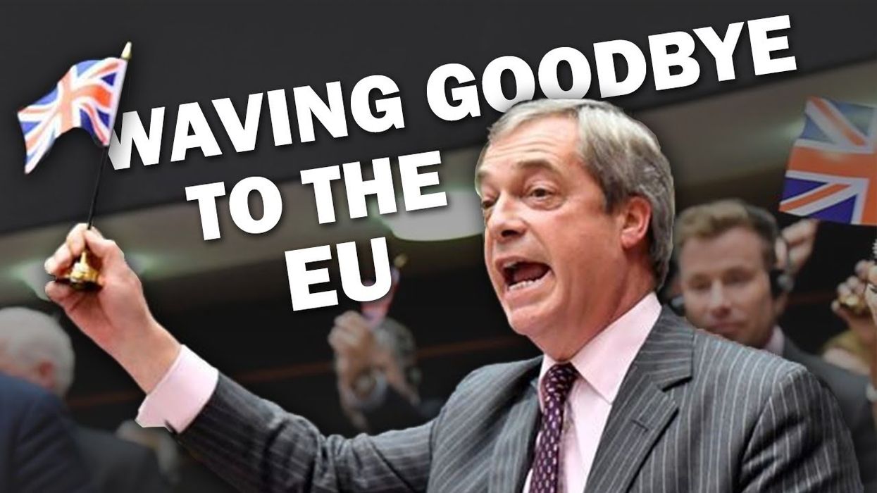 Brexit hero Nigel Farage DESTROYS the EU in amazing, patriotic speech on the eve before leaving