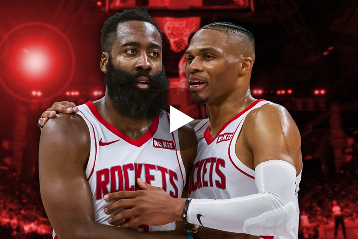 Rockets James Harden and Russell Westbrook