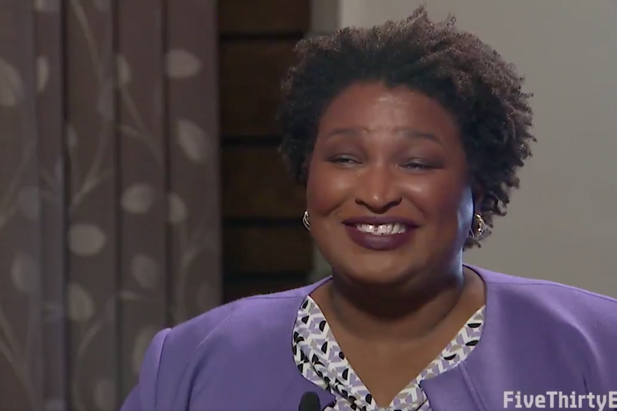 Pick Another White Guy To Take Off Your Money Because Stacey Abrams Is Gonna Be President