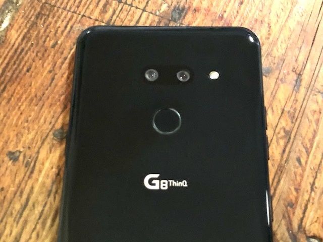 LG G8 ThinQ 128 gigabytes in shops Aurora Black (GSM only)