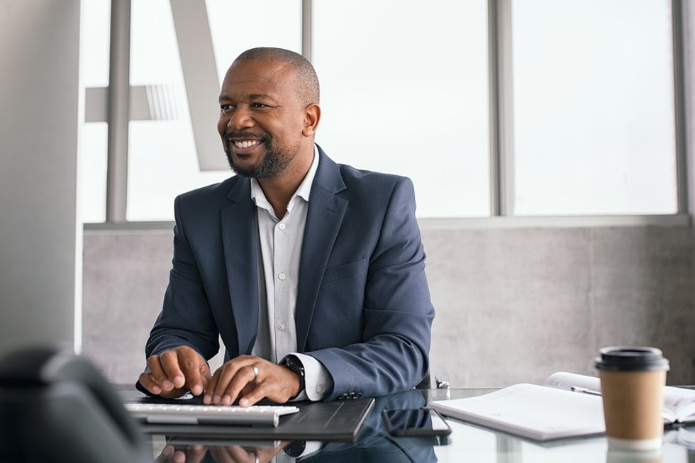 Professional man finds career success after developing a key skill