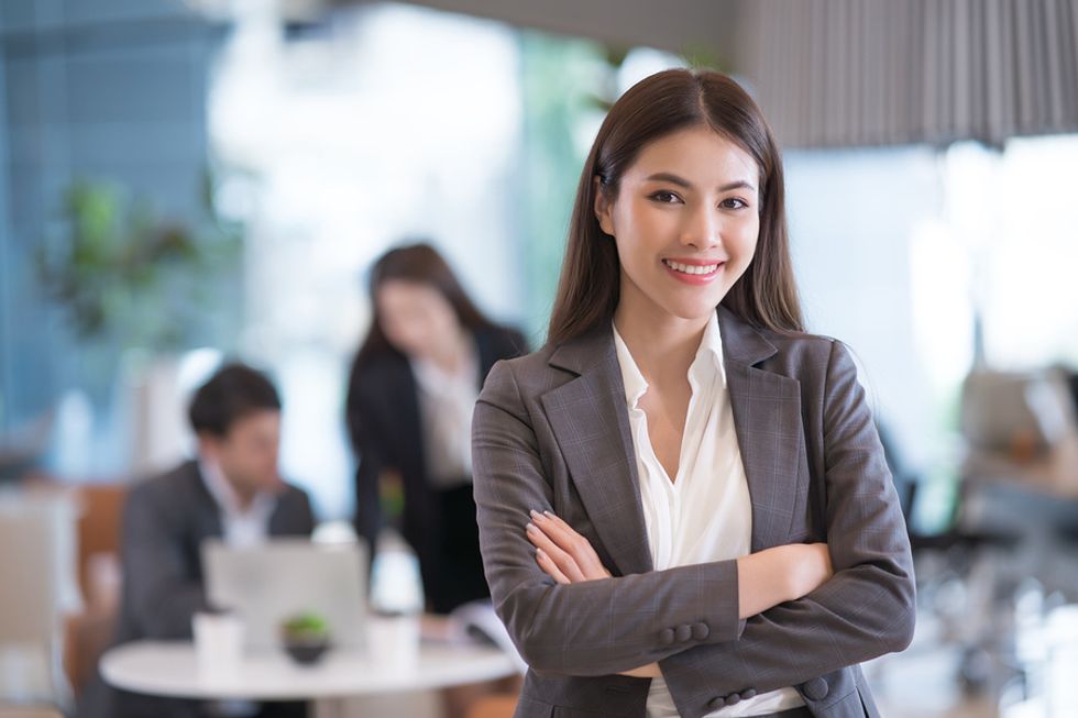 Professional woman learns from her mistakes and finds career success