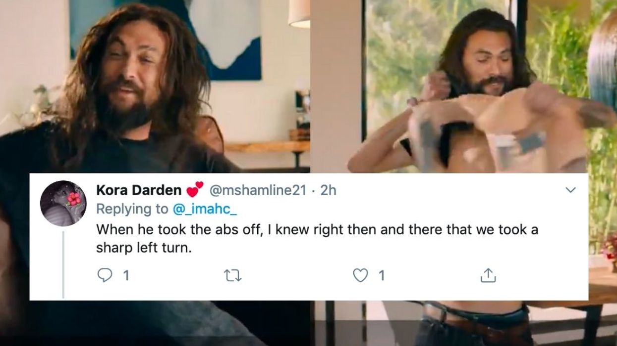 People Were Definitely Not Prepared For That Jason Momoa Super Bowl Commercial