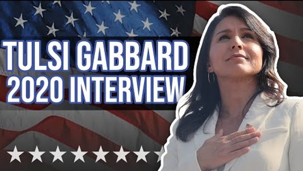 TULSI GABBARD: Spat with DNC/Hillary Clinton locking her out of the process