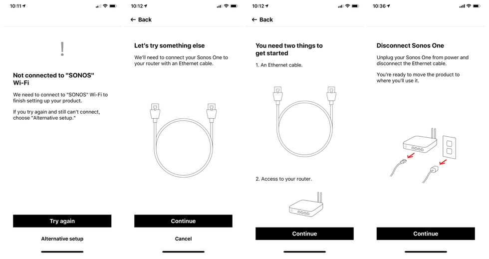 How to connect Sonos speakers to a new WiFi network Gearbrain