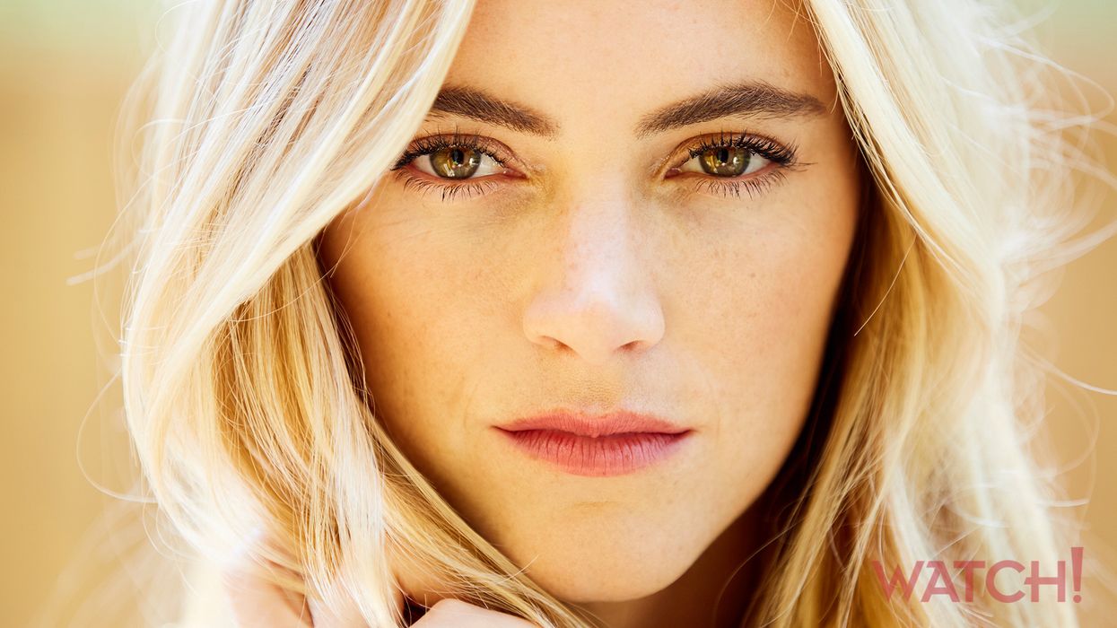 Close-up portrait of Emily Wickersham.