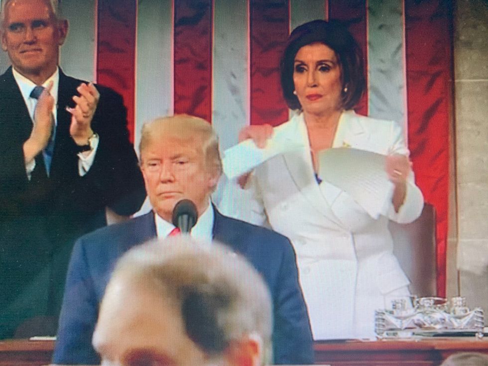 Speaker Pelosi's Acts At The SOTU Were Disrespectful To The Citizens Of The United States