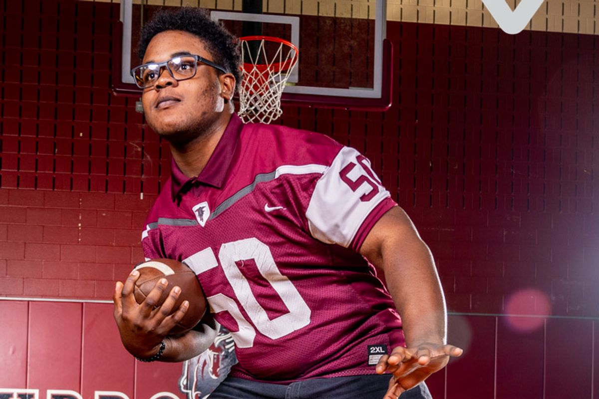 Northbrook Raiders: Coach Sciba and Chika