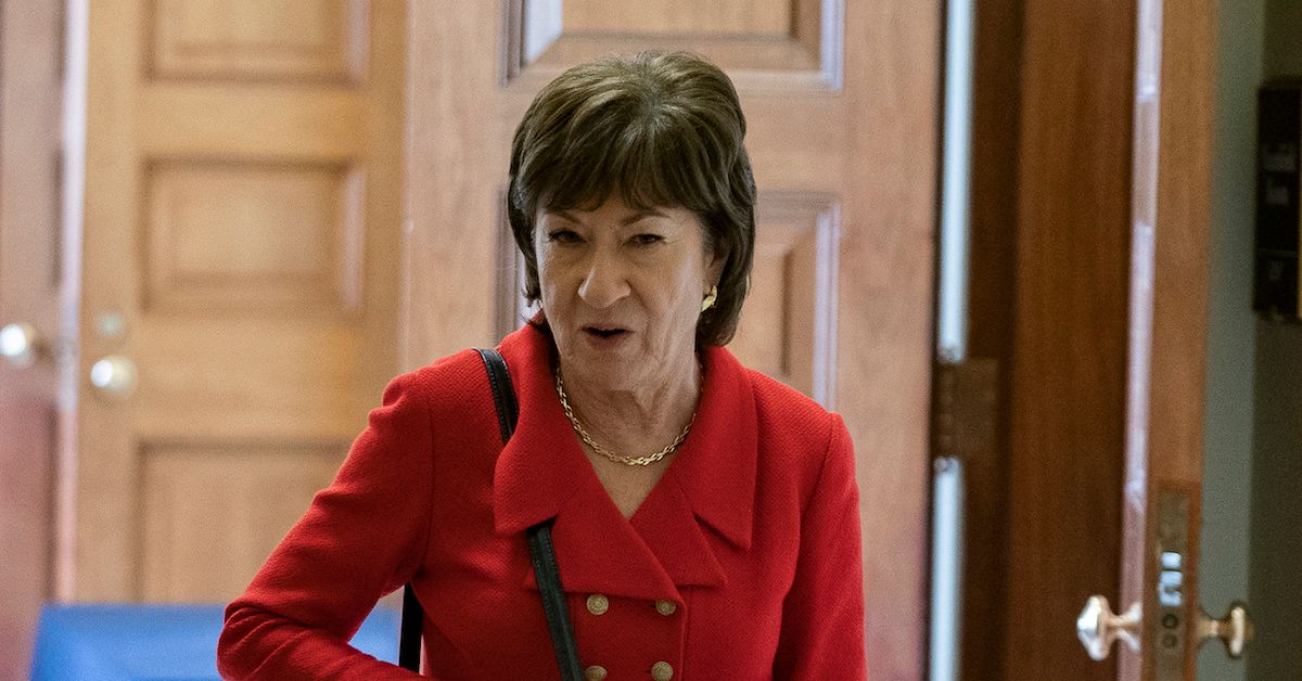 Susan Collins Tried to Walk Back Her Claim that Trump Learned His Lesson and Her Clarification Is Peak Susan Collins