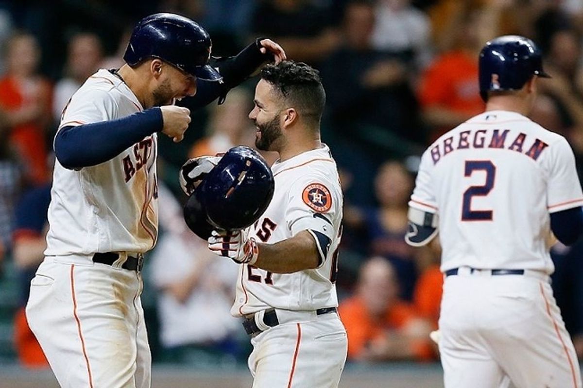 The Astros are still stealing stuff, and Houston's big sports weekend