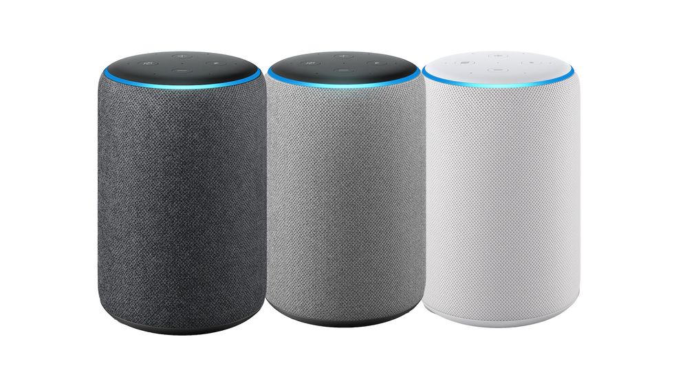 Amazon Echo smart speakers