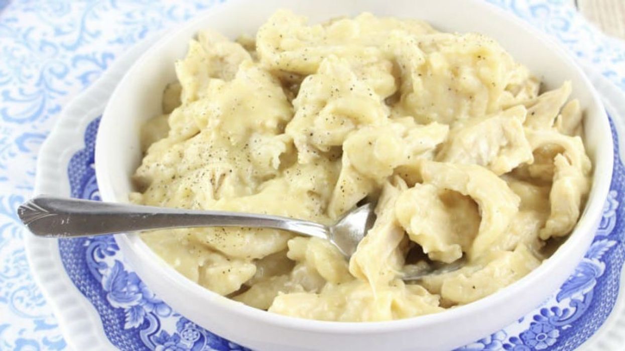 Chicken and dumplings originated as fine dining, not poverty food