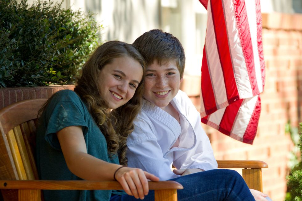 Morgan Saylor and Jackson Pace of TV series Homeland.