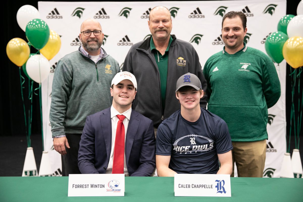 TWCA’s Winton, Chappelle sign NLIs on Wednesday; with photo gallery