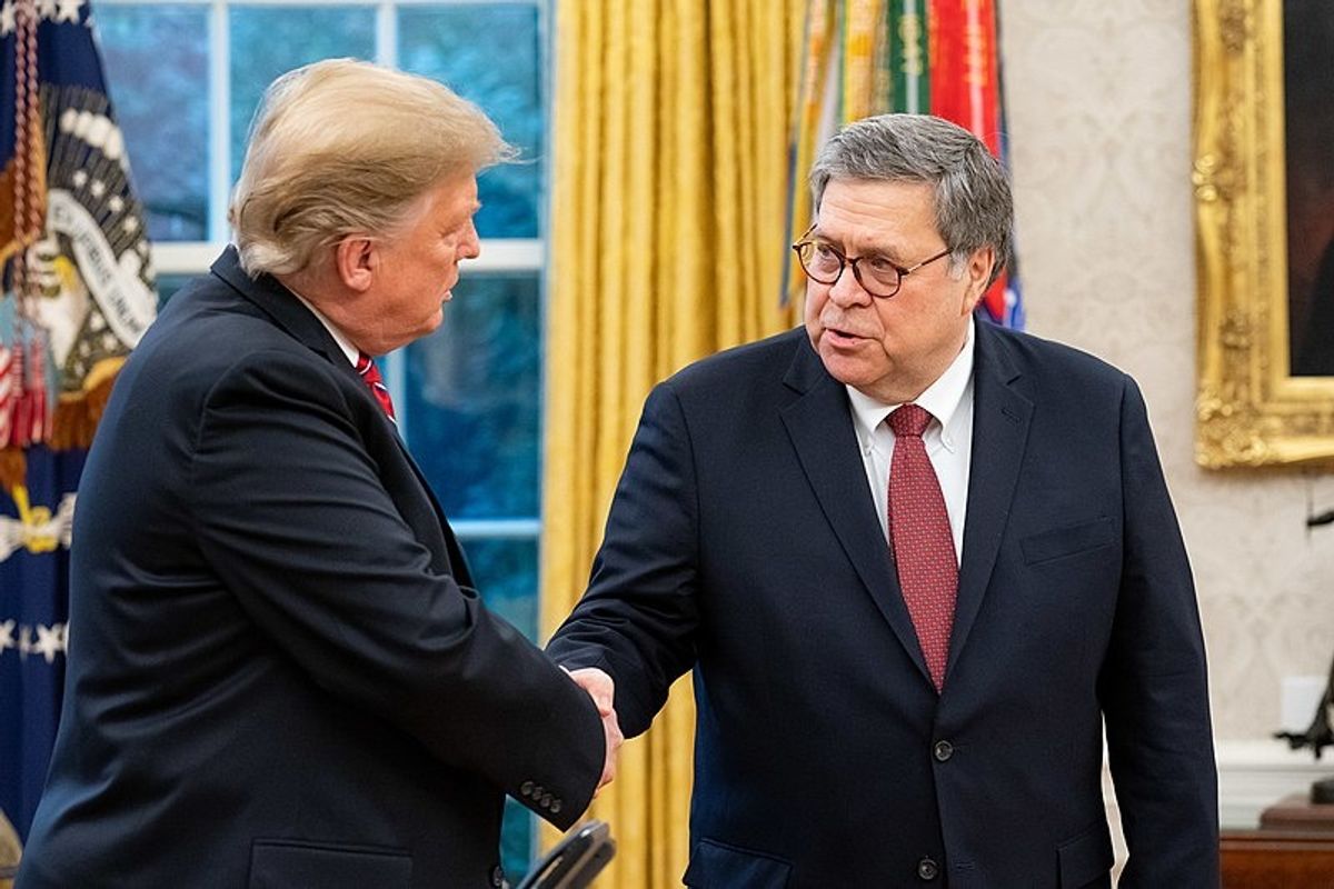 Bill Barr's New Civil Rights Focus: Sometimes People Hurt Cops' Feelings :(