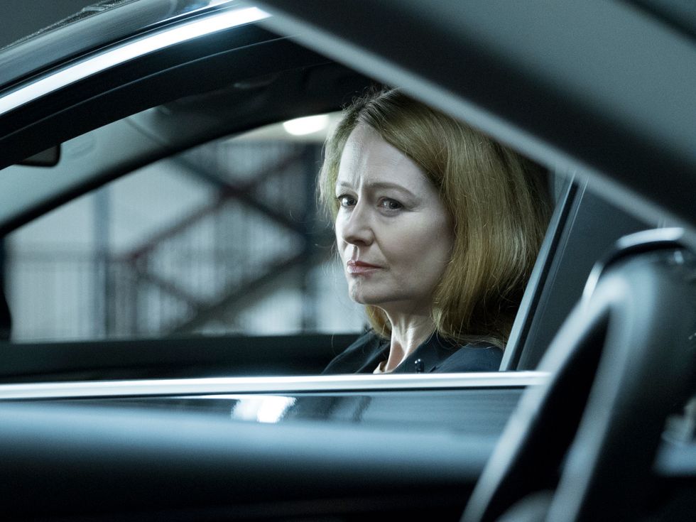 Miranda Otto as double agent in TV show Homeland.