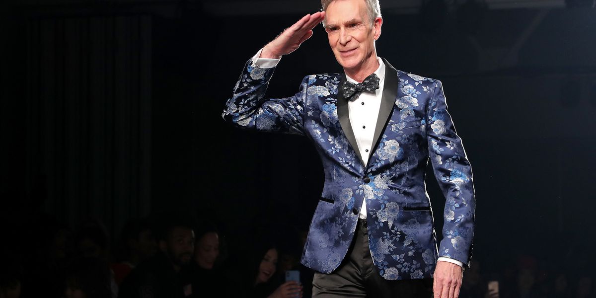 Bill Nye Danced to Lizzo Down a NYFW Runway