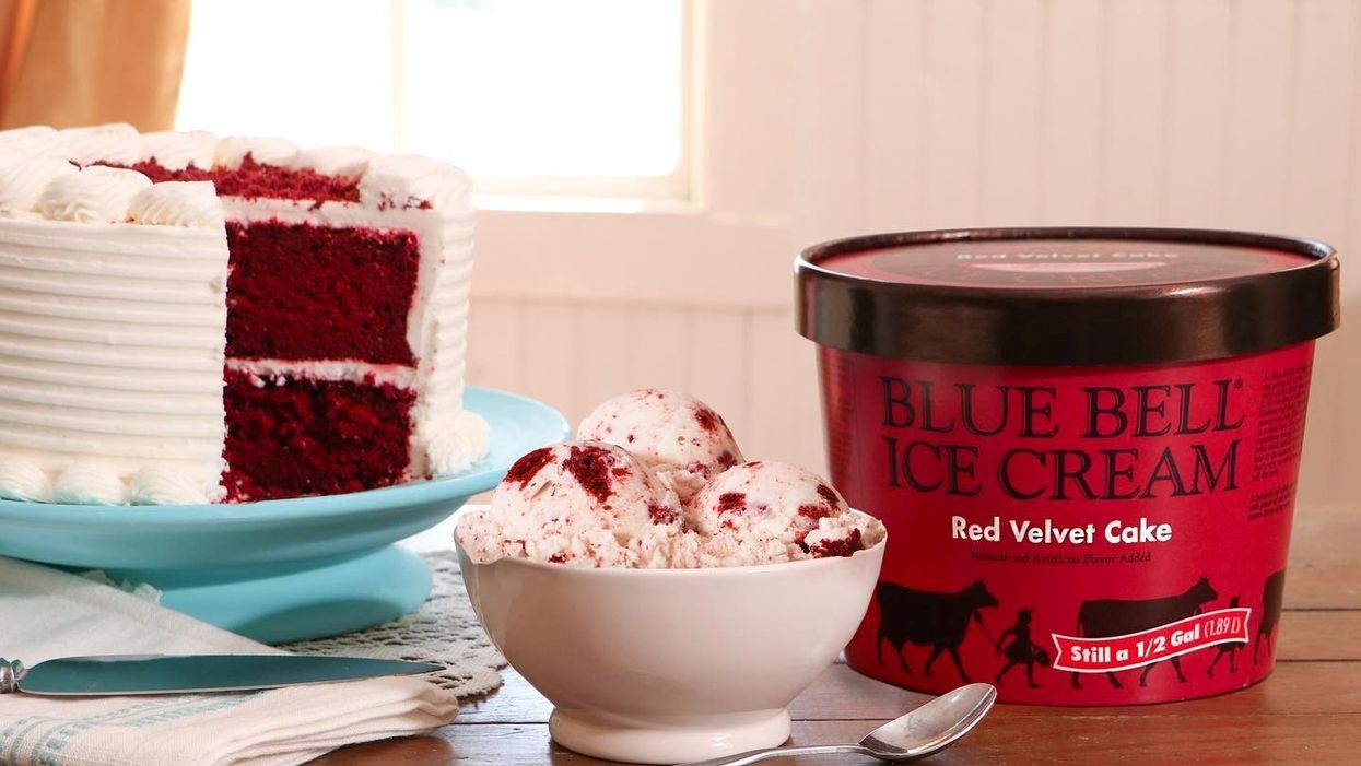Blue Bell's popular Red Velvet Cake ice cream is back to make your Valentine's Day even sweeter