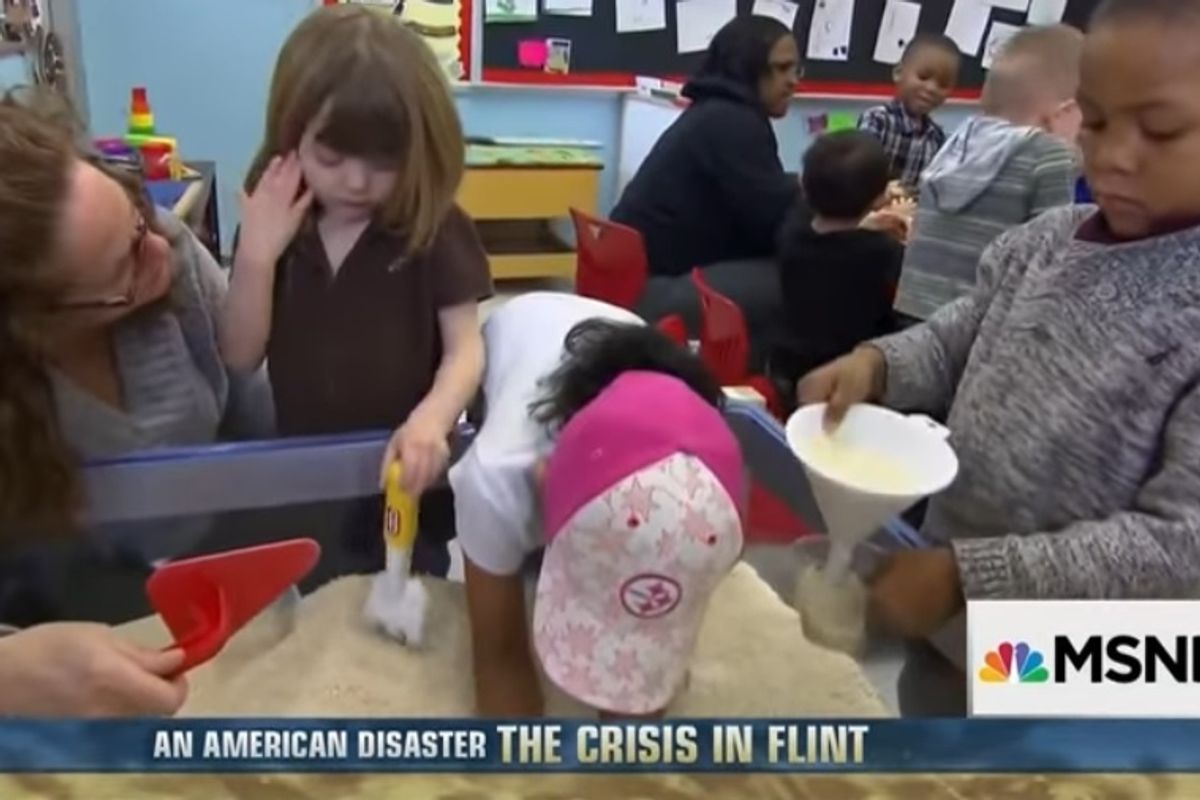 Babies Hurt By Flint's Water Are Struggling In School. Thanks, Fiscal 'Conservatives.'
