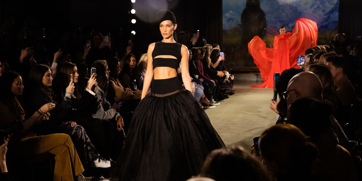 Brandon Maxwell Had His Very Own Cheering Squad