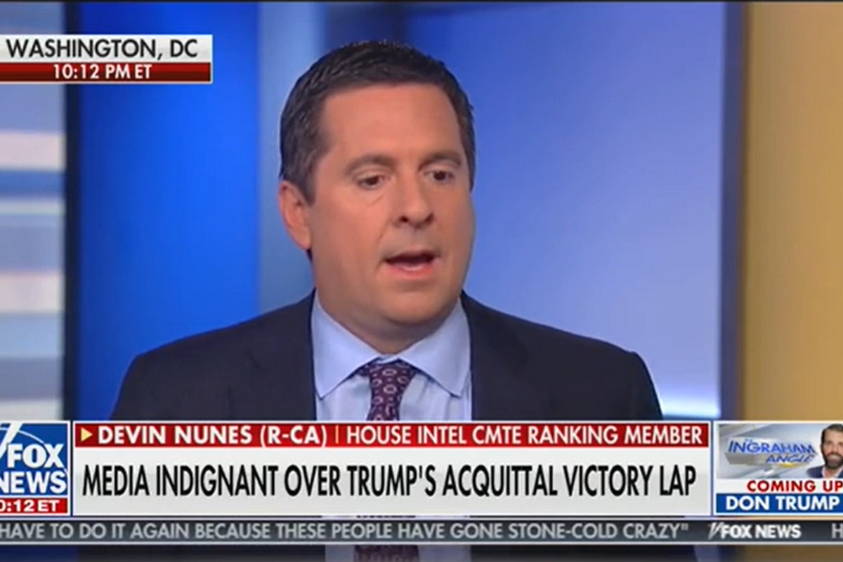 Have The Cows Been Telling Devin Nunes Lies About Marie Yovanovitch, Or Is He Just That Stupid?