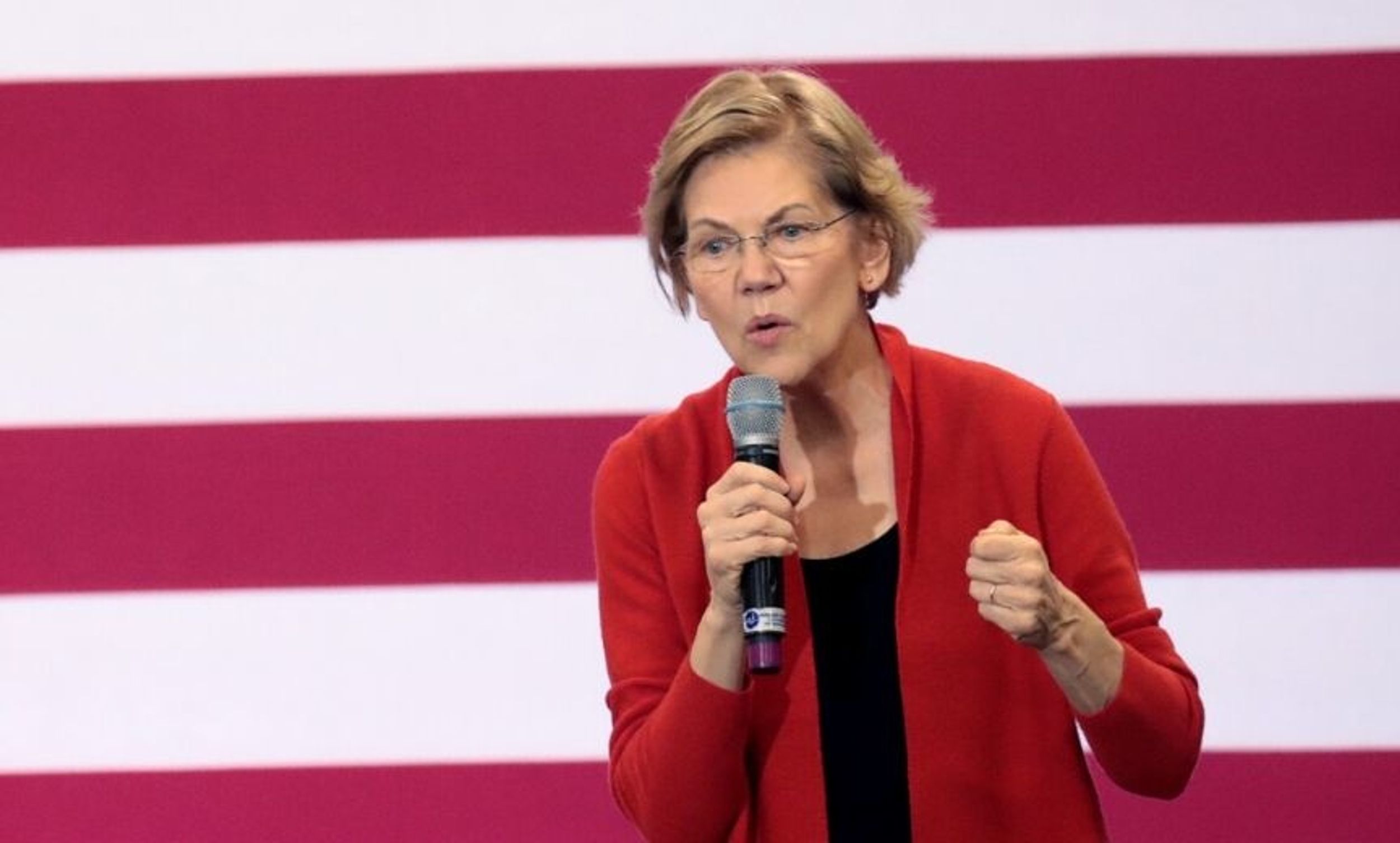 Elizabeth Warren Has the Perfect Response When Asked Who Her Mike Pence Will Be to Look At Her 'With Adoring Eyes'