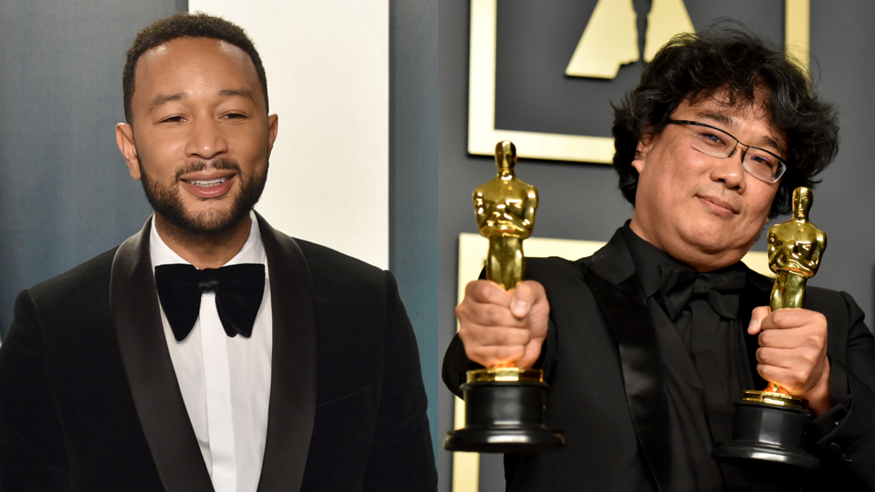 John Legend Slams Rightwing Pundit For Racist Tweet About Bong Joon-ho's Historic 'Parasite' Oscar Win