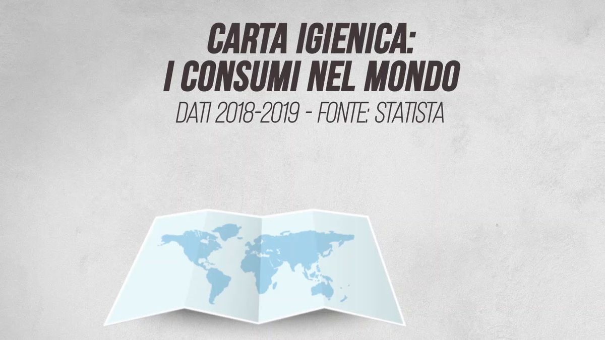 Consumo di carta igienica, Stati Uniti in testa con 141 rotoli a testa ogni anno