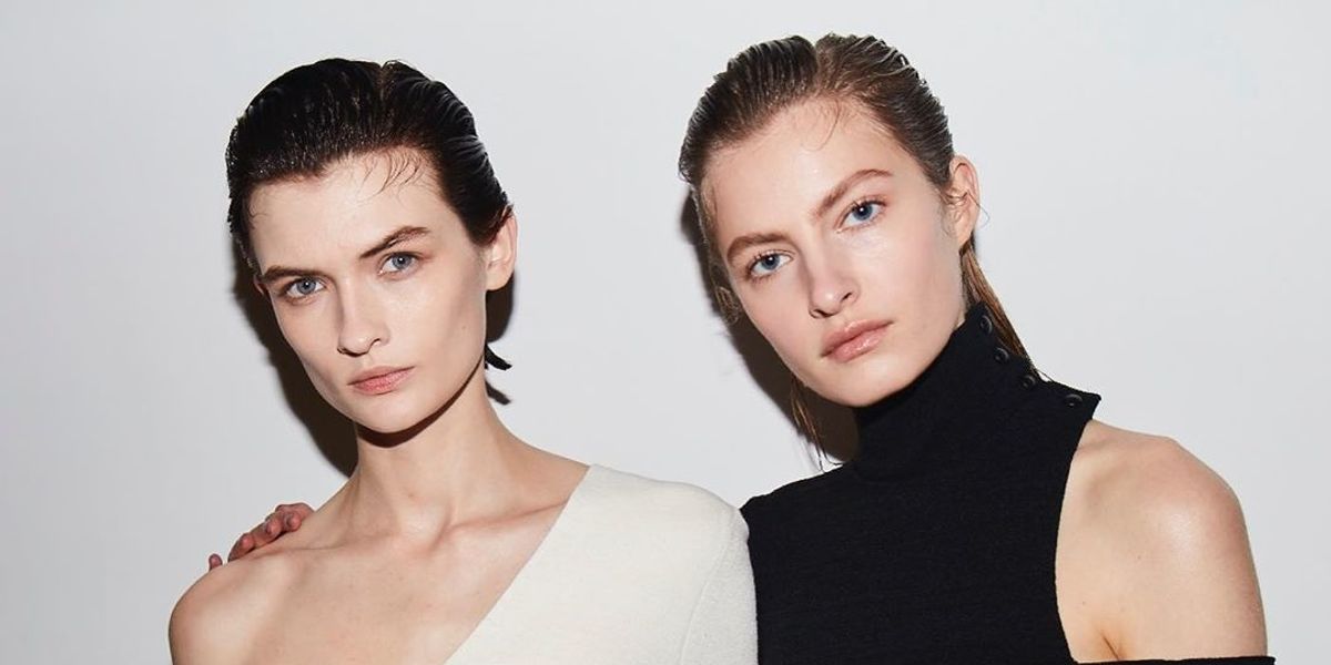 At Proenza Schouler, the Hair Looked Sexy Pushed Back